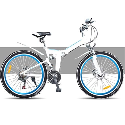 Plegables : Bicicleta De Montaña Plegable Para Niños Adultos, Bicicleta De Ciudad Ligera Bicicleta De Acero Al Carbono Bicicleta De Velocidad Portátil Bicicleta De Amortiguación Para Andar Al Aire Libre, B1