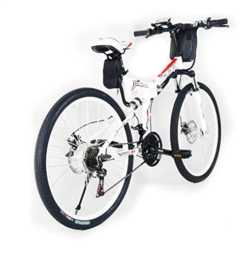Plegables : Bicicleta Electrica Paseo Montaa Plegable Ion Litio E-Bike Adult