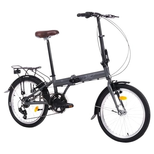 Plegables : Bicicleta Plegable de Aluminio Cambio 7 Velocidades Peso 13 kg Fácil de llevar