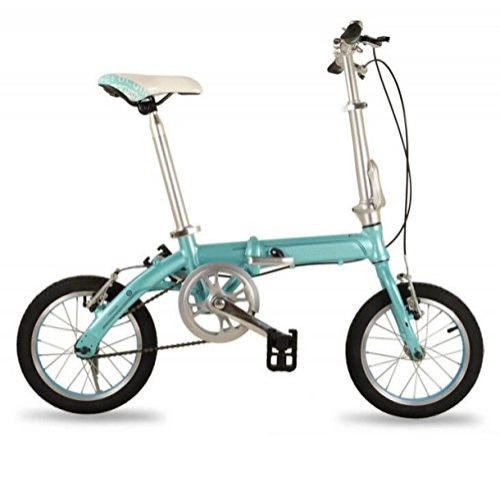 Plegables : Bicicleta Plegable De Aluminio De Alta Gama Bicicleta Para Adultos Bicicleta De Ciclismo Bicicleta De Montaa Bicicletas Para Nios, Blue-18in