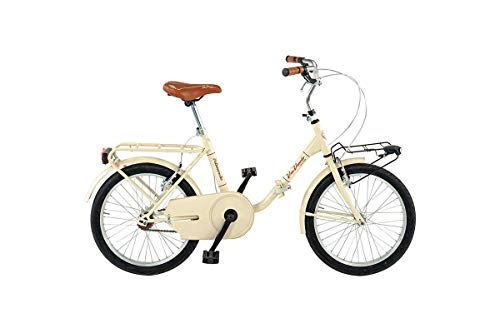 Plegables : Bicicleta plegable Folding Via Veneto Monovelocidad Beige