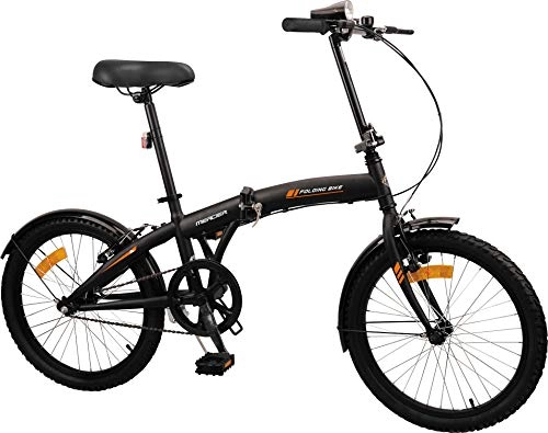 Plegables : Bicicleta plegable MERCIER 20 6 velocidades indexadas - Frenos Vbrake - Negro