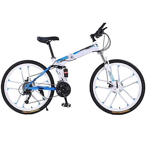 Plegables : Bicicleta Plegable para Adultos, 24 26 pulgadas Bike Sport Adventure - Bicicleta para joven, mujer Mountain Bike, Aluminio, Unisex Adulto / A / 26inch