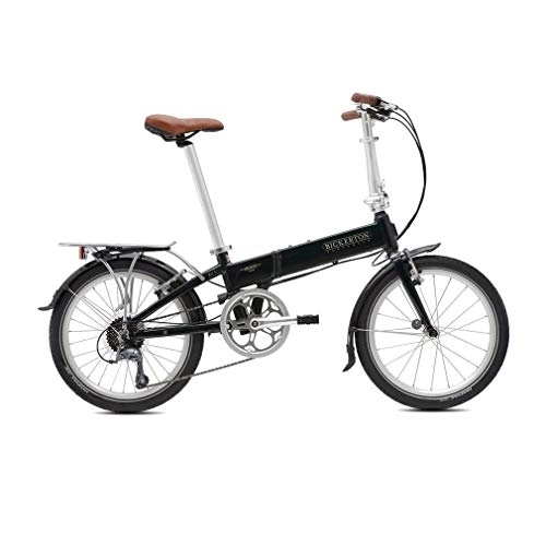 Plegables : BICKERTON Argent 1808 Country-Bicicleta Plegable para Hombre, Color Negro, Talla única, Unisex