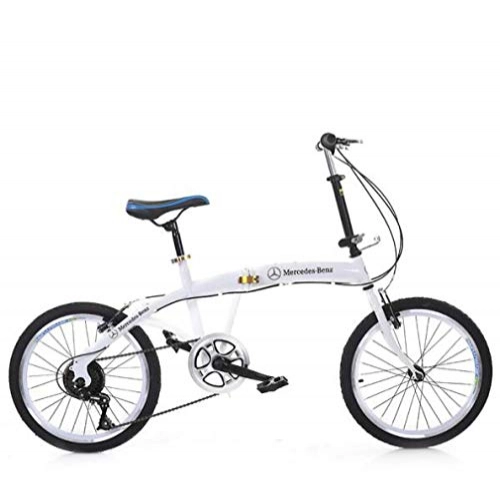 Plegables : Bidetu Urbana Bicicleta Plegable Ciudad Unisex Adulto Aluminio Bici City Adulto Hombre, Capacidad 90kg Manillar Y Sillin Confort Ajustables, 6 Velocidad / A