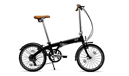 Plegables : BMW Mini - Bicicleta plegable, color negro