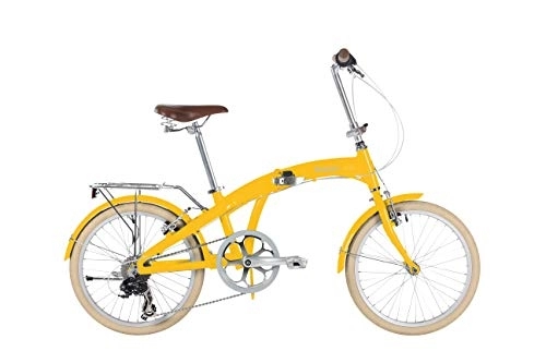 Plegables : Bobbin Bicicleta Plegable Fold (Amarillo)