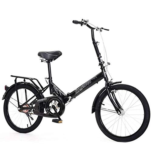 Plegables : Bove Amortiguadores Bicicleta MTB Plegable Single Speed Bicicleta De Montaña Plegable Resistente Y Ligero Folding Bicicleta Plegable Bicicleta Urbana Unisex-J-20inch