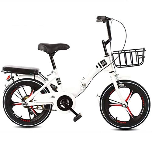 Plegables : Bove Single Speed Folding Bicicleta Plegable Amortiguadores Resistente Y Ligero Bicicleta para Niños Sin Herramientas Bicicleta Urbana Unisex-16inch-D