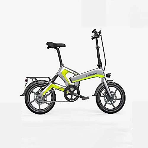Plegables : CCLLA Bicicleta Plegable Bicicletas eléctricas Plegables, Transporte pequeño asistido por energía, Hombres y Mujeres, Bicicletas Ligeras con batería de Litio, adecuadas para Adolescentes y Adultos