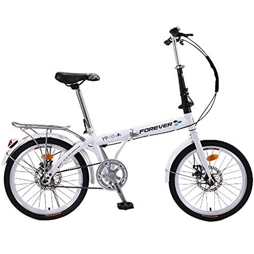 Plegables : CCLLA Bicicletas de montaña 20 Pulgadas Plegable Ligero Mini Bicicleta pequeña Bicicleta portátil Estudiante Adulto