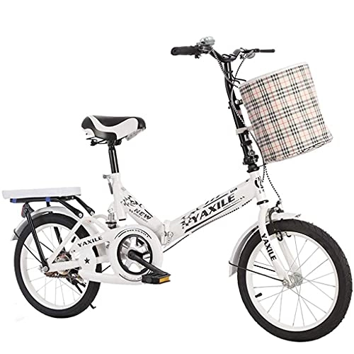 Plegables : CCLLA Bicicletas de montaña Bicicleta Plegable, Mini Bicicleta Ligera pequeña Bicicleta portátil Estudiante Adulto