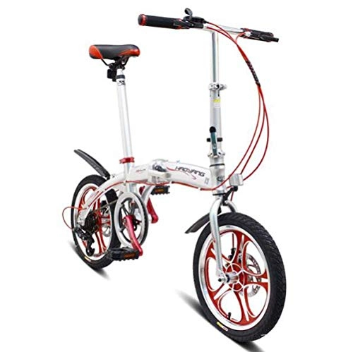 Plegables : CGXYZ Moutain Bike Bicicleta Urban Bike con Pedales Plegables, Sistema Plegable, Asiento y manija Ajustables