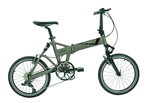 Plegables : Dahon Jetstream D8 - Bicicleta Plegable para Adulto, Unisex, Color Gris, Talla 20