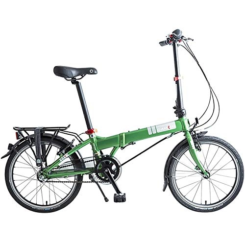 Plegables : Dahon Mariner i3, Bicicleta Plegable Unisex Adulto, Verde, 20 Pulgadas