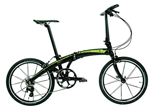 Plegables : Dahon Nu SL11 Bicicleta Plegable para Adulto, Arena Lime, Talla 20