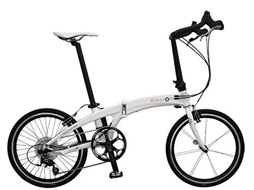 Plegables : Dahon Vector P30 Bicicleta Plegable Blanca, 30 V, Color Blanco, tamaño 30 V