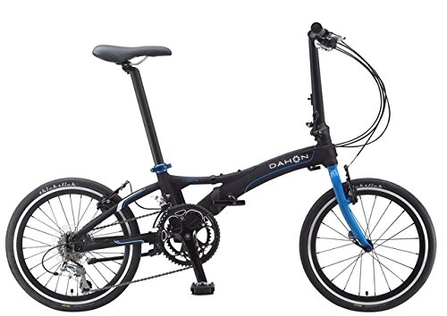Plegables : Dahon Visc P18 Bicicleta plegable 9 Velicidades, color negro