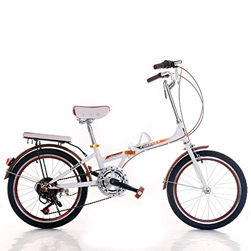 Plegables : Defect Bicicletas Infantiles Bicicleta Plegable de Velocidad Variable para Estudiante Adulto.