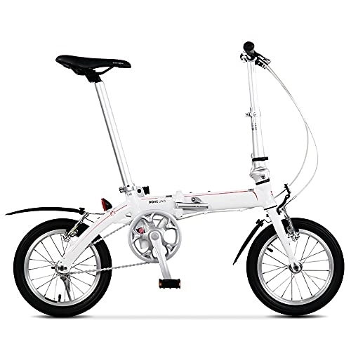 Plegables : DODOBD Bicicleta Plegable 14 Pulgadas, Bici Plegable para Hombres y Mujeres, Adecuado para Adultos Adolescentes Estudiante Bicicletas de Ciudad Adultos Unisex
