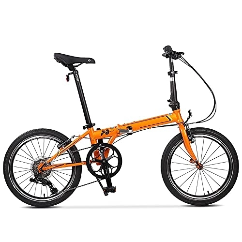 Plegables : DODOBD Bicicleta Plegable de 8 velocidades 20 Pulgadas, Bicicleta Plegable para Hombres y Mujeres, Adecuado para Adultos Adolescentes Estudiante Bicicletas de Ciudad