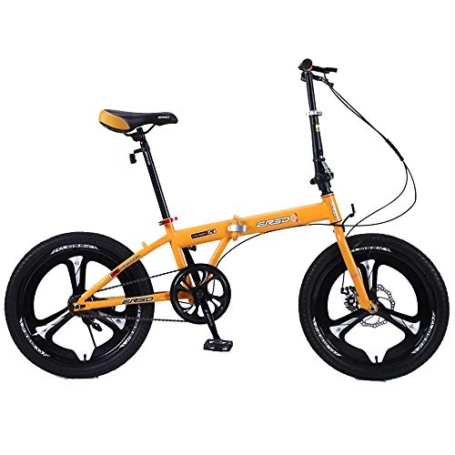 Plegables : DRAKE18 Bicicleta Plegable, 20 Pulgadas, 7 velocidades, Frenos de Disco Variables para niños, Viaje portátil al Aire Libre Ultraligero para Estudiantes