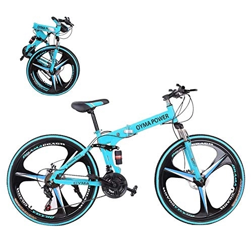 Plegables : DSJ Bicicletas de 3 Ruedas Bikes de Carretera para Adultos Bicicletas de Montaña26 Pulgadas Bicicletas de Montaña Plegables S Bicicletas Plegables para Hombres Mujeres 21 Velocidad de Disco de Disco d