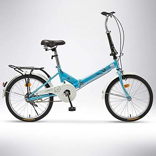 Plegables : Dszgo De las mujeres mini portátil ultraligero for adultos Bici Pequeña Una velocidad de 20 pulgadas scooter de rueda Adolescente de bicicletas plegables de aluminio de aleación cuchillo anillo de ace