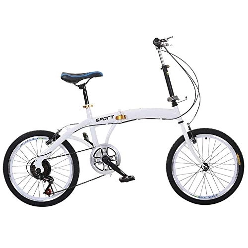 Plegables : GAOTTINGSD Triciclo Bebé, Trolley Trike Ligera de Acero al Carbono Bicicleta Plegable de la Ciudad, a 20 Hombres y Mujeres Inch Doble V Amortiguador Freno de Bicicletas