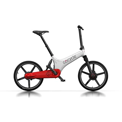 Plegables : Gocycle GS - Bicicleta Plegable, Color Rojo y Blanco (GO-KKL-2858)