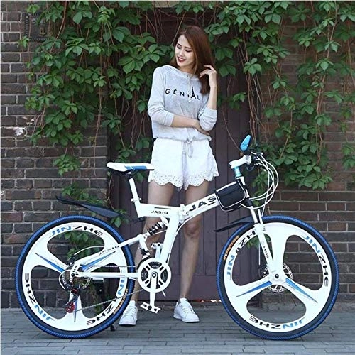 Plegables : GuiSoHn - Bicicletas de montaña para adultos, 26 pulgadas, bicicleta plegable de acero al carbono, color GuiSoHn-5498446623, tamaño talla única