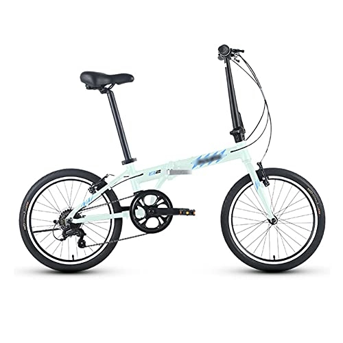 Plegables : GWL Bicicleta Plegable para Adultos, 20 Pulgadas, Bicicleta de montaña prémium para niños, niñas, Hombres y Mujeres, Bicicleta de montaña portátil Ultraligera / B