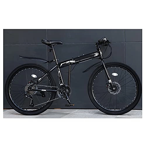 Plegables : GWL Bicicleta Plegable para Adultos, 24 26 Pulgadas Bike Sport Adventure - Bicicleta para Joven, Mujer Mountain Bike, 30 velocidades / C / 26inch