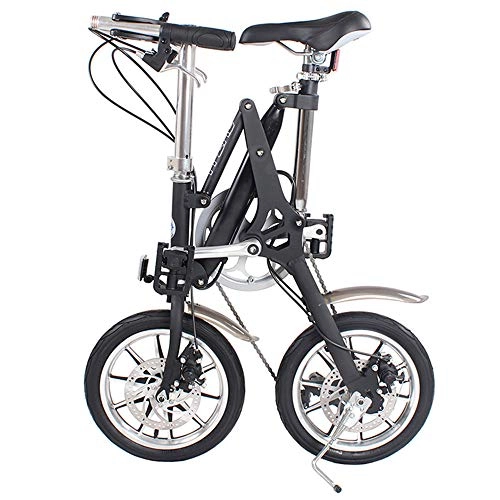 Plegables : High Quality Bicicletas Plegables Aleacin de Aluminio 14 Pulgadas Plegable Bicicleta Mini Adulto Macho y Hembra Cambio Segundos Plegable Bicicleta