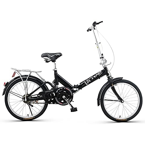 Plegables : ITOSUI Bicicleta Plegable, 20 Pulgadas Cómodo Móvil Portátil Compacto Acabado Ligero Gran Suspensión Bicicleta Plegable para Hombres Mujeres Estudiantes y Viajeros Urbanos