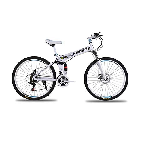 Plegables : JF Mini Bicicleta De Montaña Plegable Ligera De 24 Pulgadas, Bicicleta Portátil Pequeña para Estudiantes Adultos, Bicicleta Ajustable para Hombres Y Mujeres Al Aire Libre