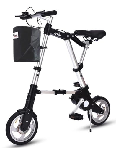 Plegables : Kcolic Bicicleta Plegable 10 Pulgadas, Mini Bicicleta Plegable Ligera para Adultos, Bicicleta Viaje Al Aire Libre, Bicicleta Ciudad Ajustable B, 10inch