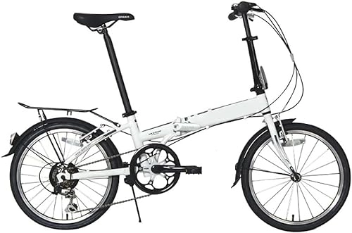 Plegables : Kcolic Bicicleta Plegable para Adultos 20 Pulgadas, Sistema De Plegado Rápido, 6 Frenos con Velocidad Variable, Bicicleta Ciudad, Bicicleta Portátil para Viajes Diarios B, 20inch