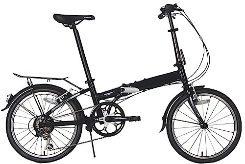 Plegables : Kcolic Bicicleta Plegable para Adultos 20 Pulgadas, Sistema Plegado Rápido, 6 Frenos con Velocidad Variable, Bicicleta Ciudad, Bicicleta Portátil para Viajes Diarios D, 20inch