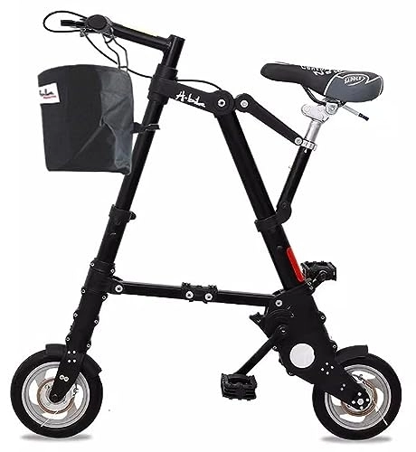 Plegables : Kcolic Mini Bicicleta Plegable 8 Pulgadas, Bicicleta Plegable Portátil Ultraligera para Estudiantes Adultos, Portabicicletas Plegable para Deportes Al Aire Libre, Viajes En Bicicleta A, 8inch