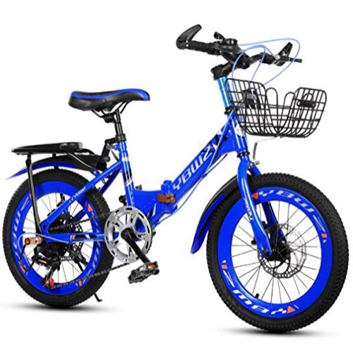 Plegables : LCYFBE Bicicleta para niños, Bicicleta Plegable / Bicicleta Urbana Unisex, Aluminio Ligero, 6 velocidades, Apto para 8, 9, 10, 11 años