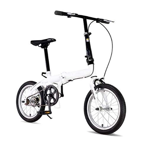 Plegables : LCYFBE Bicicleta Plegable Ligera, Bicicleta Plegable Hombre Mini Mujer Bicicleta Urbana, Sistema Plegable, Asiento y asa Ajustable