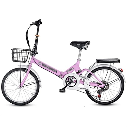 Plegables : LiRuiPengBJ Bicicleta para niños Plegable de 20 Pulgadas Bicicleta de Montaña de Velocidad Variable Bicicleta de Montaña Asiento Ajustable con Freno de Disco Bicicleta de Ciudad (Color : Style2)