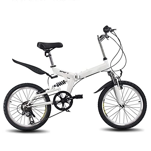 Plegables : LiRuiPengBJ Bicicleta para niños Plegable de 20 Pulgadas Bicicleta MTB Bicicleta de Montaña de 6 Velocidades, Asiento Ajustable con Freno de Disco Bicicleta de Ciudad (Color : Style3)