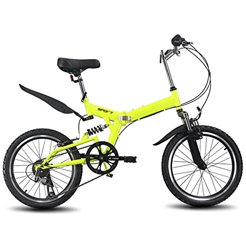 Plegables : LiRuiPengBJ Bicicleta para niños Plegable de 20 Pulgadas Bicicleta MTB Bicicleta de Montaña de 6 Velocidades, Asiento Ajustable con Freno de Disco Bicicleta de Ciudad (Color : Style5)