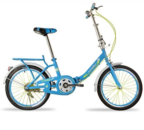 Plegables : MHGAO Nios Plegable Bicicleta porttil nia / Boy Bicicleta 16 Pulgadas 3-10 aos de Edad Regalos Juguetes, 1