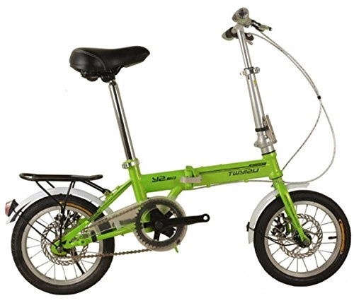 Plegables : MHGAO Nueva Bicicleta Plegable para nios Bike Girl / Boy Pedal Bike 4 - Juguete de 12 aos, 5