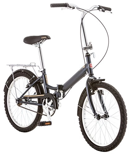 Plegables : Schwinn - Bicicleta Plegable con 14 bisagras, 50, 8 cm / Mediano, Color Gris