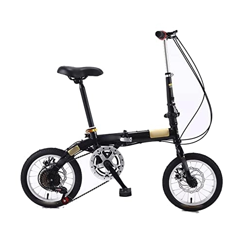 Plegables : TABKER Bicicleta plegable para estudiantes, velocidad variable, freno de disco, bicicleta para hombres y mujeres, bicicletas portátiles, acero de alto carbono
