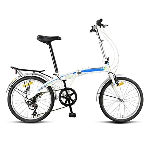 Plegables : TYXTYX Bicicleta Plegable de 20 Pulgadas Bicicleta Plegable Bicicleta Plegable portátil Mini Bicicleta Plegable City 7 velocidades, Unisex Adulto